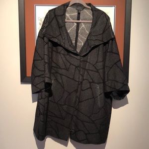 Eileen Fisher Oversized Coat Labeled M/L